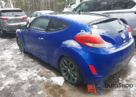 2012 Hyundai Veloster Base W/Black z USA, uszkodzony, nr VIN KMHTC6AD5CU027082